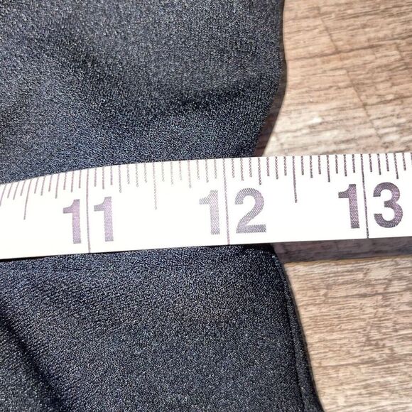 Windsor Womens Crisscross Back Lined Mini Fit‎ & Flare Dress Black Size Small - Picture 9 of 10